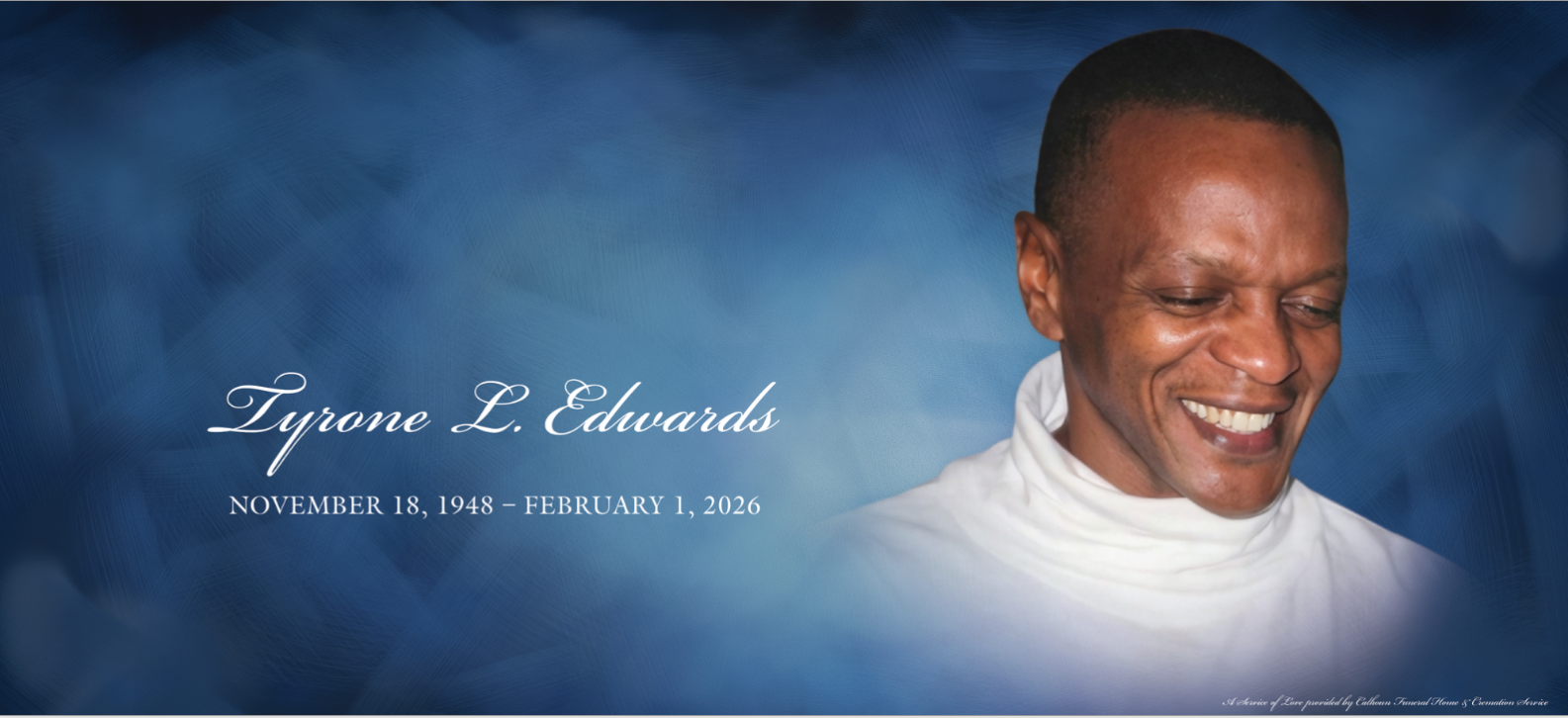 Portrait of Tyrone Leon Edwards